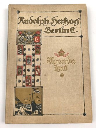 "Agenda 1916" datiert 1915, 116 Seiten plus...