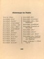 "Mitglieder Verzeichnis des Bundes 5. Gardisten" datiert 1937, 32 Seiten, DIN A5, eingerissen