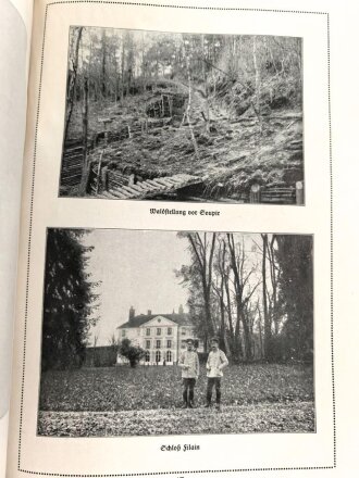 "Bilder aus der Champagne und von der Aisne - Zweite Folge 1916" 80 Seiten, unter DIN A4