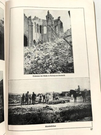 "Bilder aus der Champagne 1914/16" 63 Seiten, unter DIN A4