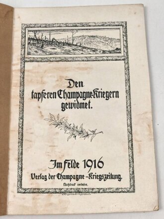 "Bilder aus der Champagne und von der Aisne - Zweite...