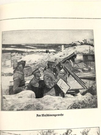 "Bilder aus der Champagne und von der Aisne - Zweite Folge 1916" 80 Seiten, unter DIN A4
