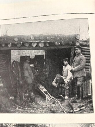 "Bilder aus der Champagne und von der Aisne - Zweite Folge 1916" 80 Seiten, unter DIN A4