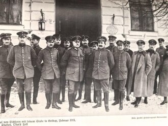 "Deutsche Heerführer in großer Zeit" datiert 1915, 112 Seiten, DIN A4