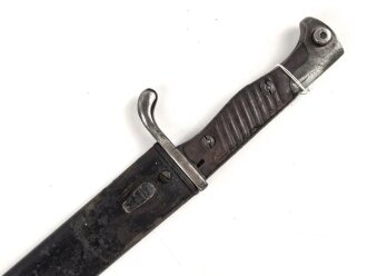 Seitengewehr Modell 1898/05 mit preussischer Abnahme von...