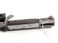 Seitengewehr Modell 1898/05 mit preussischer Abnahme von 1916. Schleifspuren im Bereich des Drückers, sonst gut.