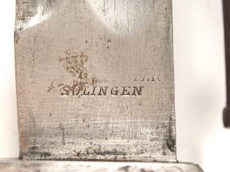 Seitengewehr Modell 1898/05 mit preussischer Abnahme von 191?. Gereinigtes Stück