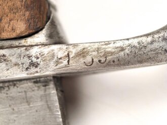 Seitengewehr Modell 1898/05 mit preussischer Abnahme von 191?. Gereinigtes Stück