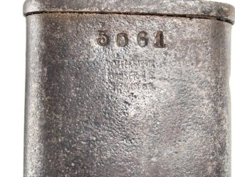 Seitengewehr Modell 1898/05 mit preussischer Abnahme von 191?. Gereinigtes Stück