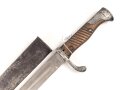 Seitengewehr Modell 1898/05 mit preussischer Abnahme von 191?. Gereinigtes Stück