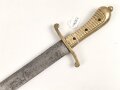 Bayern, Infanterie Faschinenmesser Modell 1830 ohne Scheide. " Gereinigtes" Stück