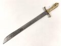 Bayern, Infanterie Faschinenmesser Modell 1830 ohne Scheide. " Gereinigtes" Stück