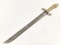 Bayern, Infanterie Faschinenmesser Modell 1830 ohne Scheide. " Gereinigtes" Stück
