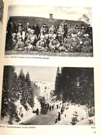 "Österreich-Ungarn im Weltkriege" datiert 1915, 112 Seiten, DIN A4
