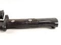 Jugoslawien Seitengewehr Messerbajonett Mauser 24/44, nummerngleiches Stück in gutem Zustand