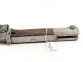 Seitengewehr Modell 84/98 zum k98 der Wehrmacht. Nummerngleiches Stück , Hersteller S 177 G. " Gereinigtes" Stück
