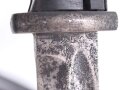 Seitengewehr Modell 84/98 zum k98 der Wehrmacht. Nummerngleiches Stück von Coppel 1940. Drücker hängt