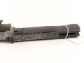 Seitengewehr Modell 84/98 zum k98 der Wehrmacht. Nummerngleiches Stück von Coppel 1940. Drücker hängt