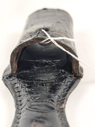 Lackleder Koppelschuh für ein Extraseitengewehr KS98 Wehrmacht.