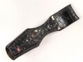 Lackleder Koppelschuh für ein Extraseitengewehr KS98 Wehrmacht.
