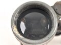Kaiserreich und 1.Weltkrieg, Fernglas 08 von Carl Zeiss Jena. Feldgrauer Originallack, Glasklare Durchsicht