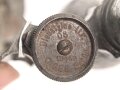 Kaiserreich und 1.Weltkrieg, Dienstglas 08 von Oigee Berlin. Feldgrauer Originallack, defekt