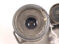 Kaiserreich und 1.Weltkrieg, Fernglas 08 von Busch Rathenow, Feldgrauer Originallack, Kammerstück, klare Durchsicht