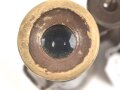 Kaiserreich und 1.Weltkrieg, Fernglas 08 von Busch Rathenow, Alt überlackiertes Stück, klare Durchsicht, Verstellringe schwer gängig