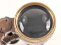 Kaiserreich und 1.Weltkrieg, Fernglas 08 von Busch Rathenow, Alt überlackiertes Stück, klare Durchsicht, Verstellringe schwer gängig