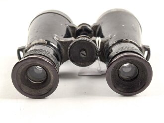 Ziviles Glas im Stil des Fernglas 08. Ohne Herstellerbezeichnung, Verstellung rechts ohne Funktion, links klare Durchsicht