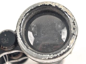 Ziviles Glas im Stil des Fernglas 08. Ohne Herstellerbezeichnung, Verstellung rechts ohne Funktion, links klare Durchsicht