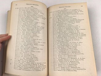 "Erster Nachtrag zur königlich Preußischen Ordensliste 1905" 634 Seiten, unter DIN A4