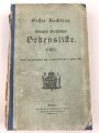 "Erster Nachtrag zur königlich Preußischen Ordensliste 1905" 634 Seiten, unter DIN A4