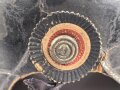 Pickelhaube aus Pappe für eine Kinderuniform. Unvollständig, defekt