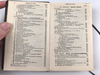 "Taschenkalender für das Heer 1915" datiert 1914, ca. 650 Seiten, kleinformat