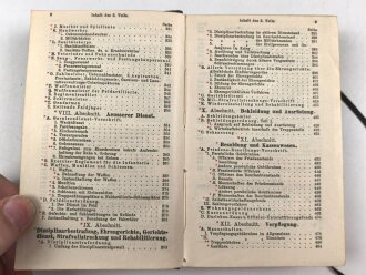 "Taschenkalender für das Heer 1915" datiert 1914, ca. 650 Seiten, kleinformat