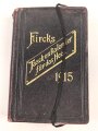 "Taschenkalender für das Heer 1915" datiert 1914, ca. 650 Seiten, kleinformat