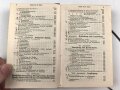 "Taschenkalender für das Heer 1915" datiert 1914, ca. 650 Seiten, kleinformat