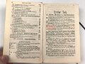 "Taschenkalender für das Heer 1915" datiert 1914, ca. 650 Seiten, kleinformat