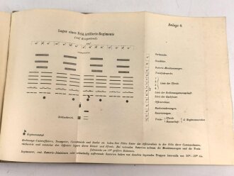 "Dienstreglement für das k.u.k. Heer - Zweiter Teil" datiert 1896, 239 Seiten, kleinformat