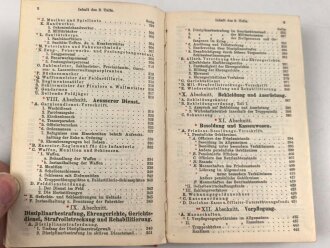 "Taschenkalender für das Heer 1905" ca. 550 Seiten, kleinformat