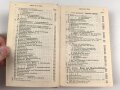 "Taschenkalender für das Heer 1905" ca. 550 Seiten, kleinformat