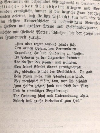 "Die Sanitäre Kriegsrüstung Deutschlands " datiert 1915, 266 Seiten, über DIN A5