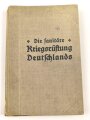 "Die Sanitäre Kriegsrüstung Deutschlands " datiert 1915, 266 Seiten, über DIN A5