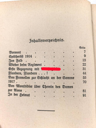 "Meldegänger Hitler" datiert 1932, 94 Seiten, DIN A5