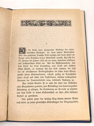 "Gedenkblatt zum 25. Januar 1883" Zur Erinnerung an die silberne Hochzeit . 29 Seiten, DIN A5, einige Seiten lose sehr fragil