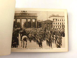 "Ein Jahr Weltkrieg in 100 Bildern" kleinformat, Einband lose