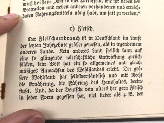 "Die Ernährung im Kriege" 54 Seiten, DIN A5