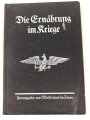 "Die Ernährung im Kriege" 54 Seiten, DIN A5