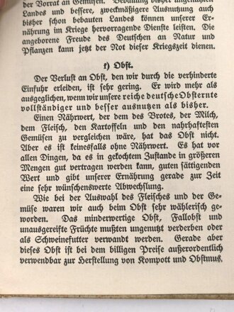 "Die Ernährung im Kriege" 53 Seiten, DIN A5
